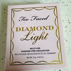 Too Faced Diamond Light Highlighter Diamond Fire Pink Gold Glow